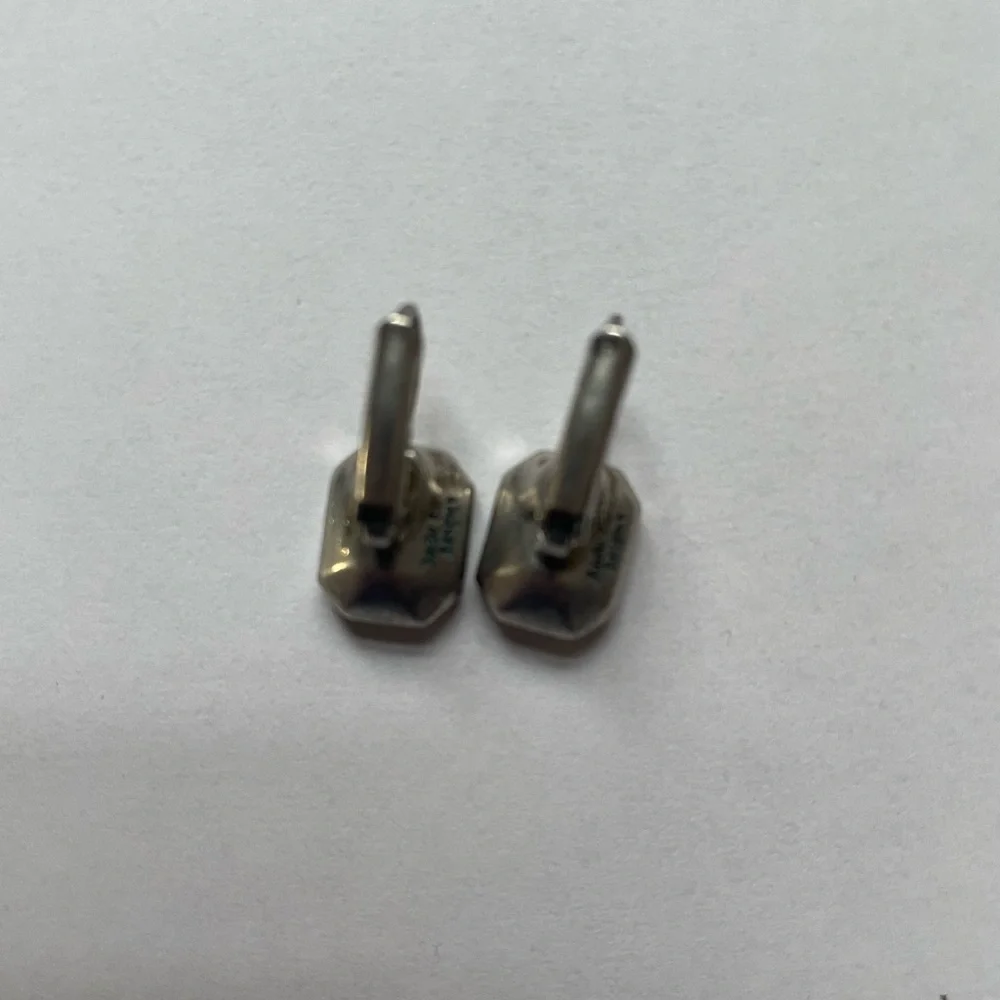 Jade and Jasper Silver Crystal Earrings - Picture 3 of 3